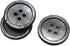 22 Pieces Genuine Smoke Mother of Pearl Blazer Buttons Suit Buttons Set 20mm 15mm Natural Grey MOP Buttons Bulk for Men (Smoke MOP)...
