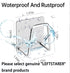 LEFTSTARER 4 Pack Sink Sponge Holder for Kitchen Sink Premium SUS304 Stainless Steel Rustproof Waterproof Quick Drying Small Strong Adhesive Spong...