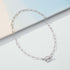 2PCS Gold Silver Women's Jewelry Sets,Gold Bead Necklace Bracelet Jewelry Set,Stainless Steel Gold Plated Charm Jewelry Womens Gift...
