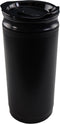 Iconikal Insulated Coffee Tumbler with Built-In French Press - 16 oz Black On-the-Go Coffee Maker - Brewer and Insulated Travel Mug with Closable ...