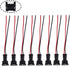 Fuel Injector Connector EV1 OBD1 Plug Wire Harness Pigtail Wiring Loom Clip Cut & Splice 2-Wire Female - 8pcs...