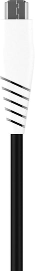 Skullcandy Line Micro USB Cable / Charge your Android Phone, Speaker, Headphones and more / USB to Micro USB Cable - 4ft Black/White...