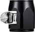 Flexible Rubber Pipe Clamps - 6AN Hose Finisher Clamp with Screw Band for 3/8 Fuel Line, 4Pcs/Pack Black Hose Connectors, Great for Fuel/Oil/Diese...