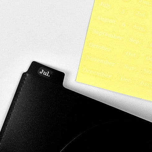 NatSumeBasics 12pcs Black A6 Binder Pocket Dividers with Label Sticker A6 Cash Envelopes for 6 Ring Budgeting Binder Inserts Supplies Accessories ...