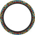 Beauty and Beast Fairytale Glass Elastic Steering Wheel Cover, Universal 15 Inch Suitable for Women, Non-Slip Car Accessories...