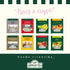 Ahmad Tea Caddy Gift Tin, English Scene, English Breakfast, 100 Gram...