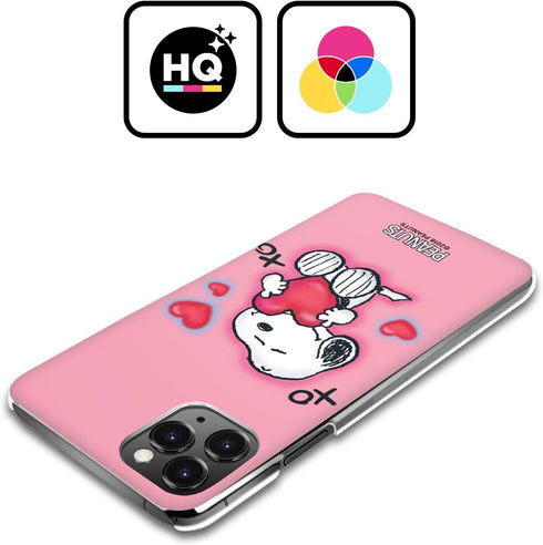 Head Case Designs Officially Licensed Peanuts XOXO Snoopy Boardwalk Airbrush Hard Back Case Compatible with Apple iPhone 12 / iPhone 12 Pro...