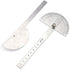 Nortools 0-180° Round Head Protractor - Angle Finder Craftsman Ruler Machinist Tool (Stainless Steel)...