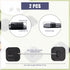 2pcs Freezer Lock, Self-Adhesive Refrigerator Door Locks with 2 Code-Setting Key Refrigerator Combination Lock No-Drilling Practical Fridge Locks ...