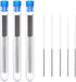 3 Set 3D Printer Nozzle Cleaning Kit Nozzles Cleaner Needles Stainless Steel 0.2mm 0.25mm 0.3mm 0.35mm 0.4mm for 3D Printers Accessories Parts PCB...