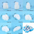 FineInno 8 PCS Crystal Resin Molds,Crystal Cluster Silicone Molds for Resin, Druzy Gem Molds, Iceberg Epoxy Molds for Making Jewelry, Isomalt, Can...