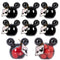 fozi cozi, 8 Pack Mickey Themed Mouse Party Favors for Kids 4-8 - Mouse Birthday Party Supplies, Candy Box Bags, Ice Cream Containers Bowls, Black...