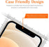 iPhone 12 Screen Protector, iPhone 12 Pro Screen Protector, Anti Blue Light Tempered Glass Film for Apple iPhone 12 Pro & iPhone 12,3-Pack...