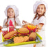 Pretend Play Fast Food Set, Play Food for Kids Kitchen - Play Kitchen Accessories - Toy Foods with Play Burger and Hot Dog Plastic Food for Preten...