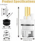 RP25513 Faucet Repair Kit for Delta, Replacement Kit for Delta Two Handle Faucet Repair Kit, Faucet Replacement Parts for Delta Including RP4993 S...