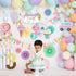 Pastel Ice Cream Two Sweet 2nd Birthday Party Supplies, Ice Cream Donut Party Hanging Swirls Decorations, Summer Ice Cream Party Hanging Streamers...