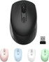 ONE-UP Wireless Mouse, 2.4G Silent Mouse, Computer Mouse with USB Nano Receiver for Laptop, Chromebook, PC, Mac, Windows and School Work (Black)...