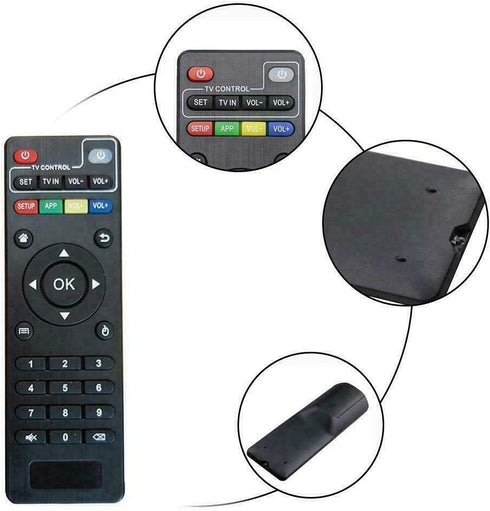 Young Replacement Remote Control Controller for Android TV Box MXQ, MXQ PRO, MXQ-4K, M8S, M8N, T95, T95M, T95N, T95X, X96, X96mini, H96, H96 Pro, ...