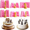 Set of 6 3D International Chess Piece Chocolate Candy Mold Kit, Chess Silicone Cake Cupcake Fondant Decorating Tool, Beeswax Candle Soap Crayon Me...