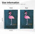 Mr.Tom Flamingo Halloween Garden Flag 12x18 inch Double Sided Yard Flag Halloween Decorations Outdoor Holiday Decor Halloween Party Home Garden De...
