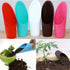 Black Bonsai Soil Scoops,Plastic Garden Soil Scoops,Colorful Gardening Tools Potting Scoopers Bucket Shovel for Flower Planting,Bonsai,Potting Gar...