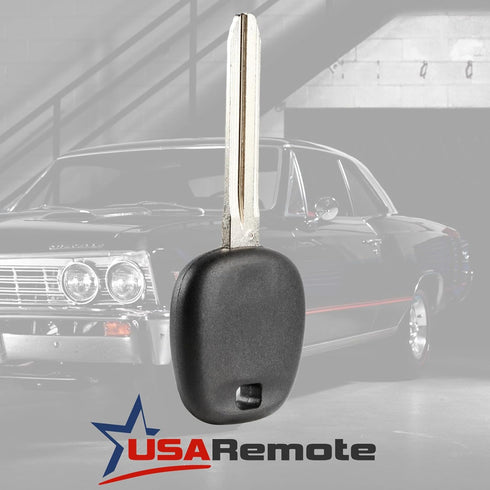 Uncut Transponder Ignition Key fits Toyota/Scion with 4D-67 TOY44D-PT Chip...