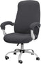 FORCHEER Office Chair Cover Water Repellent Jacquard Armrest Swivel Chair Slipcovers Removable Stretch Universal Computer Chair Cover M with Chair...