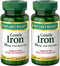 Nature's Bounty Gentle Iron 28 mg Capsules 90 Capsules (Pack of 2)...
