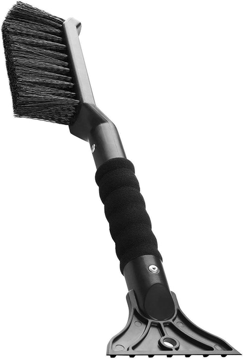 OxGord 2-in-1 Ice Scraper & Snow Brush - No Scratch w/Soft Bristle Best for Frost Remover & Broom Removal Tool - Auto Windshield Window Cleaning K...