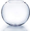 WGV Bowl Glass Vase, Diameter 6", Height 5", Open Width 4", (Multiple Sizes Choices) Clear Bubble Planter Terrarium Fish Bowl for Wedding Event Ho...