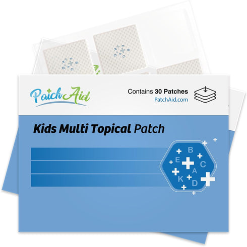 Kids Multi Plus Topical Patch with Omega-3 by PatchAid (30-Day Supply)...