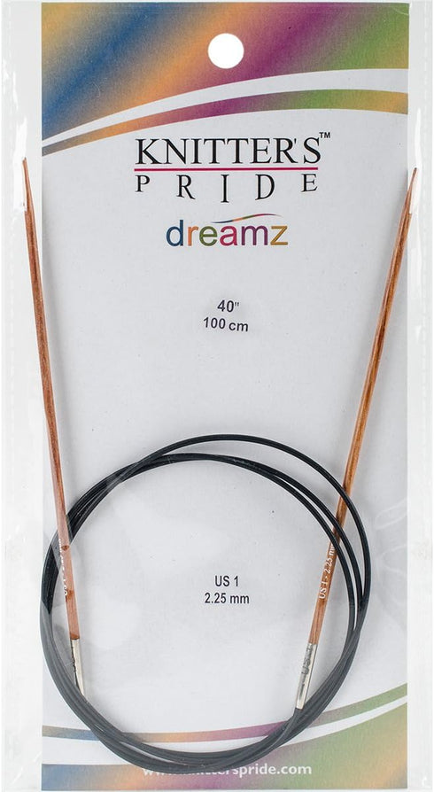Knitter's Pride 515374-Dreamz Fixed Circular Needles 40", Size 1/2.25mm...