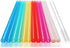 12 Pcs Eco Friendly Silicone Straws with 2 cleaning Brushes,Reusable Silicone Drinking Straws,for 20oz Tumblers,Yeti, Ozark, (Pure Multicolor, 7.8...