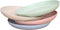 LuckyZone 7.8 Inches Unbreakable Wheat Straw Plates - Reusable Plate Set - Dishwasher & Microwave Safe - Perfect for Dinner Dishes - Healthy, BPA ...