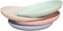 LuckyZone 7.8 Inches Unbreakable Wheat Straw Plates - Reusable Plate Set - Dishwasher & Microwave Safe - Perfect for Dinner Dishes - Healthy, BPA ...