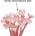 Maydahui 35PCS Cherry Blossom Gel Pen Romantic Flower Pen Soft Silicone Black Ink for Girls Party School Students...