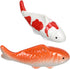 2Pack Ceramic Floating Fish, Aquarium Goldfish Koi Fish Floatable Fish, Realistic Fish, Fish Tank Decor, for Garden, Pond...