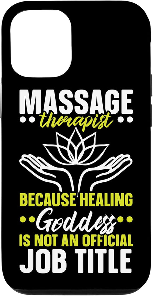 iPhone 14 Massage Therapist Muscle Therapy Relaxation Spa Case...