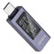 USB C Power Meter USB C Tester, USB Multimeter 4-30V 0-12A Voltage Current Capacity Energy Power Digital Tester with OLED Display Support 240W Fas...