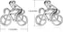 HONEY BEAR Cufflinks for Mens Racing Bike Bicycle Cyclist Sports Gift Silver...