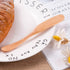 Wood Butter Knife Cheese Spreader 6.5", Set of 6, Restaurant Grade...