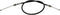 Dorman C94893 Rear Driver Side Parking Brake Cable Compatible with Select Dodge Models...