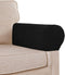 Stretch Sofa Arm Covers Spandex Jacquard Anti-Slip Couch Armrest Protector for Sofa Couch Chair Recliner, Set of 2, Black...