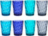 US Acrylic Optix Plastic Reusable Drinking Glasses (Set of 8) 14oz Rocks Cups in Coastal Colors | BPA-Free Tumblers, Made in USA | Top-Rack Dishwa...