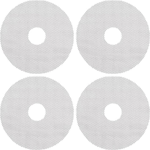 2 Fruit Leather Silicone Dehydrator Sheets with EDGES - NON-Toxic for Nesco Round Dehydrators Lip Mold Hold Batter Liquid Fruit Roll Up Fruit Leat...