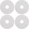 2 Fruit Leather Silicone Dehydrator Sheets with EDGES - NON-Toxic for Nesco Round Dehydrators Lip Mold Hold Batter Liquid Fruit Roll Up Fruit Leat...