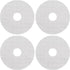 2 Fruit Leather Silicone Dehydrator Sheets with EDGES - NON-Toxic for Nesco Round Dehydrators Lip Mold Hold Batter Liquid Fruit Roll Up Fruit Leat...
