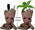 6'' Baby Groot Flowerpot Succulent Planter Pot Pen Holder Cute Desk Decor Garden Home Gift for Friends Kids Indoor Plants...