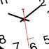 Foxtop Black Wall Clock Silent Non-Ticking 12 Inch Quartz Battery Operated Round Analog Wall Clock for Classroom School Office Living Room Bedroom...