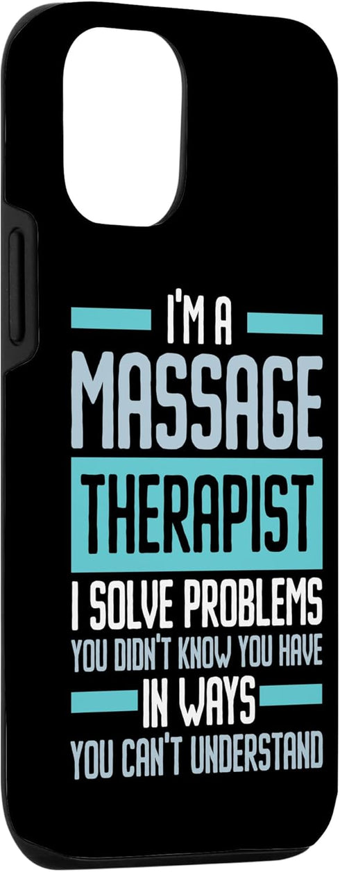 iPhone 13 Massage Therapist Muscle Therapy Relaxation Spa Case...